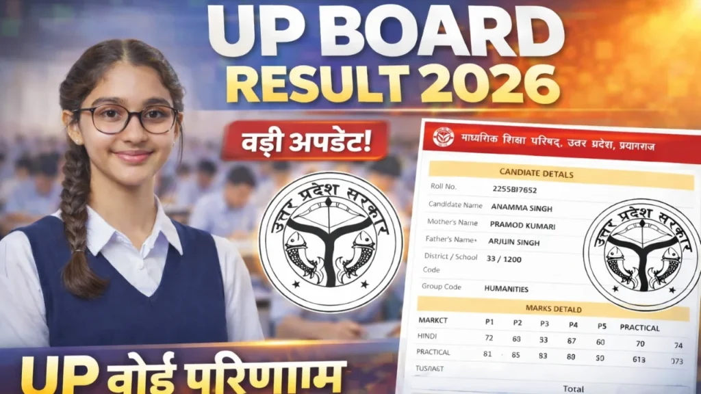 UP Board Result 2026